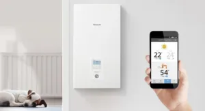Panasonic T-CAP hőszivattyú okostelefonnal történő kezelése